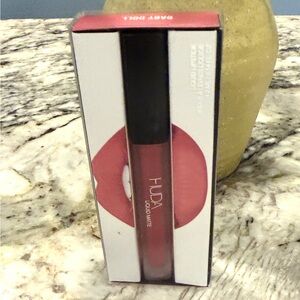 Huda Beauty Liquid Matte Lipstick BABY DOLL 4.2ml Full Size New In Box